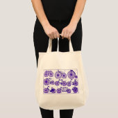  fietsen tote bag (Voorkant (product))