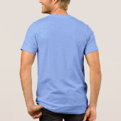 fietsen Tri-Blend shirt (Achterkant)