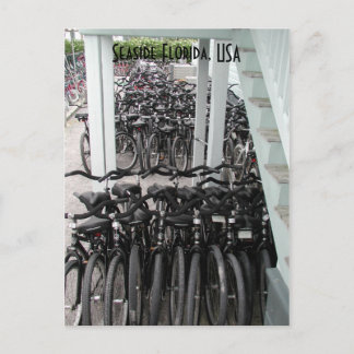 Fietsen van Seaside Florida Briefkaart