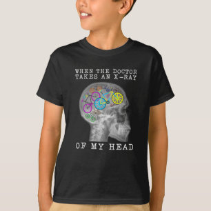 fietsen wanneer de arts een röntgenfoto van mijn h t-shirt