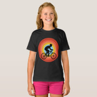 FIETSEN ZONSONDERGANG VINTAGE T-Shirt