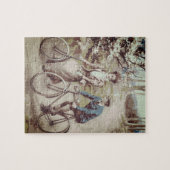 fietsenafdrukken legpuzzel (Horizontaal)