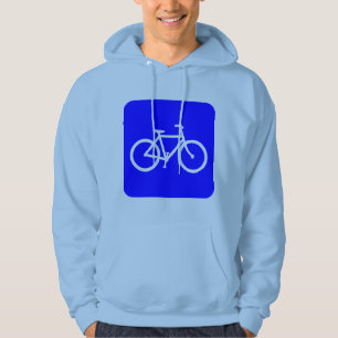 Fietsenbord - blauw hoodie