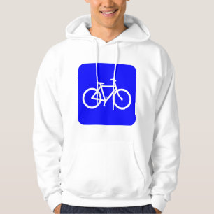 Fietsenbord - blauw hoodie