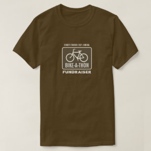 Fietsenbord, liefdadigheidsbike-a-Thon-evenement T-shirt