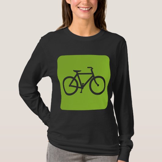 Fietsenbord - Martian Green T-shirt (Voorkant)