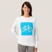 Fietsenbord - Sky Blue T-shirt (Voorkant volledig)