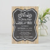 Fietsenbord Stijl Rustisch land Typografie Kaart (Staand voorkant)