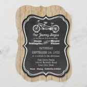 Fietsenbord Stijl Rustisch land Typografie Kaart (Voorkant / Achterkant)