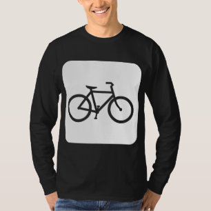 Fietsenbord - wit t-shirt