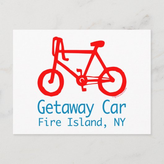 Fietseneiland briefkaart (Voorkant)
