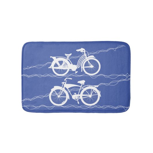 Fietsenfiets White Bath Mat (Voorkant)