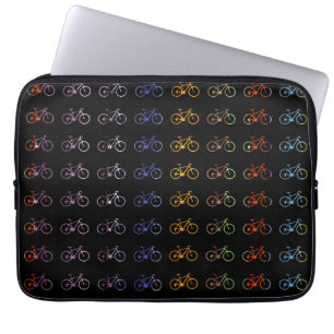fietsenfietsenfietsenfietser met pedaalaandrijving laptop sleeve