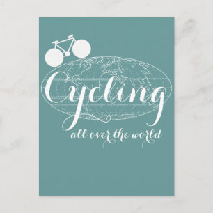 fietsenfietsenpedaal briefkaart