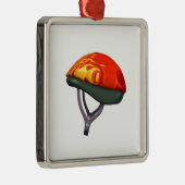 Fietsenhelm Metalen Ornament (Rechts)