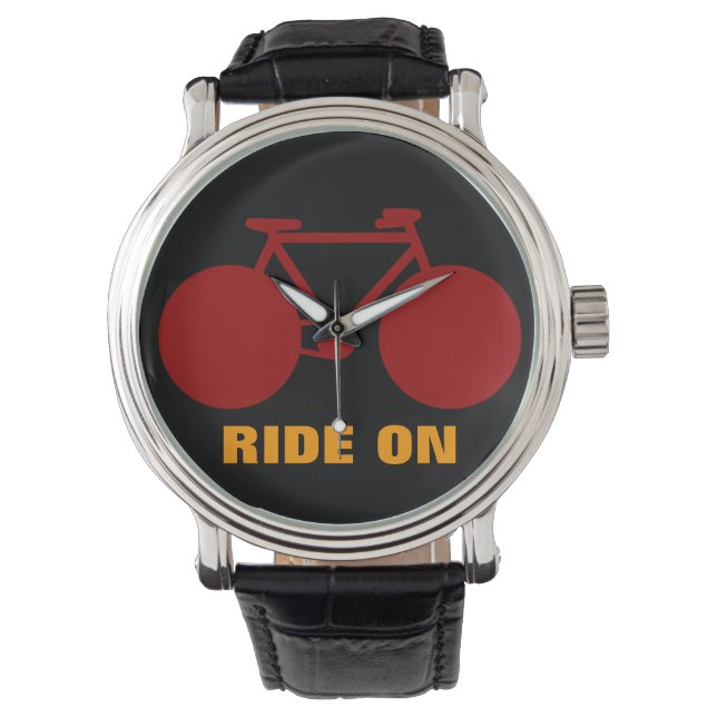 fietsenidee om mee te rijden horloge (Voorkant)