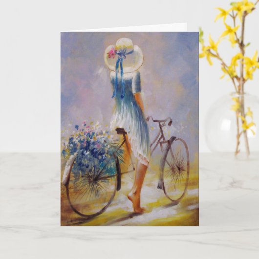 Fietsenkaart Kaart (Gele Bloem)