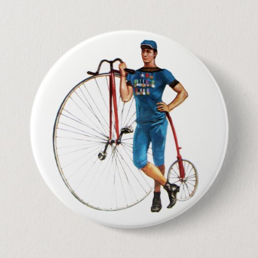 fietsenkampioenschap ronde button 7,6 cm (Voorkant)
