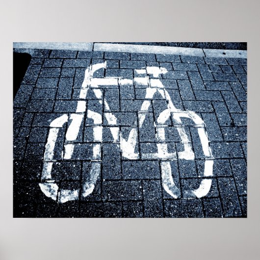 Fietsenlaan - II Poster (Voorkant)