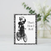  fietsenlijst briefkaart (Staand voorkant)