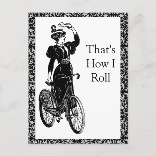  fietsenlijst briefkaart (Voorkant)