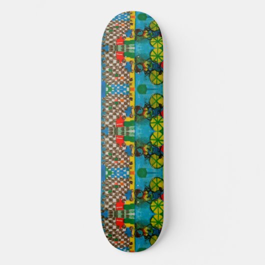Fietsenloper Skateboard (Voorkant)