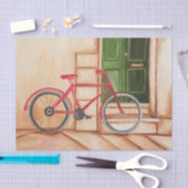 Fietsenolie, 10 lb papier, wit tissuepapier (Craft)