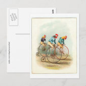  fietsenPoster, Pennyfarding Roosters Briefkaart (Voorkant / Achterkant)