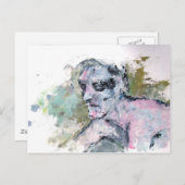 fietsenritje briefkaart (Voorkant / Achterkant)