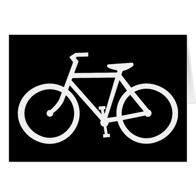fietsensilhouet (Voorkant Horizontaal)