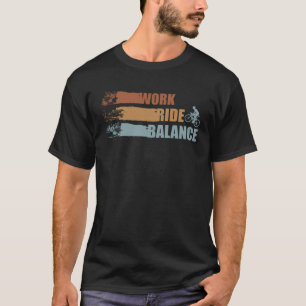 Fietsenwerkblad fietsenrijwistabel t-shirt