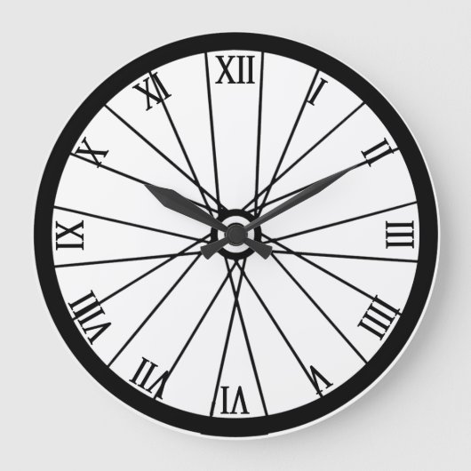 fietsenwiel grote klok (Voorkant)