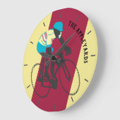 Fietser #2 grote klok (Hoek)