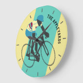 Fietser #3 grote klok (Hoek)