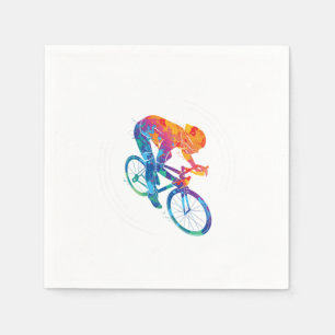 Fietser Abstracte Fiets Wielrennen Mountainbike Ca Servet