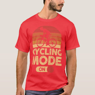 Fietser Biker Lover Road Bike Cycling Mo T-shirt