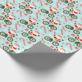 Fietser Fietsen Vakantie Gift Cadeaupapier (Hoek)