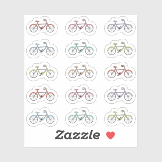 Fietser Fietstracker Planner Sticker (Vel)