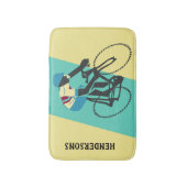 Fietser nr. 3 badmat (Voorkant Verticaal)