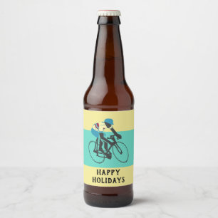 Fietser nr. 3 bier etiket