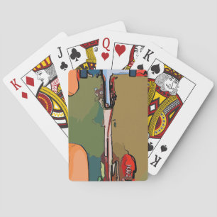 Fietser Pokerkaarten