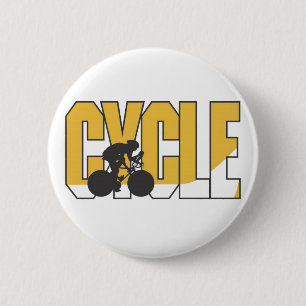 Fietser Ronde Button 5,7 Cm