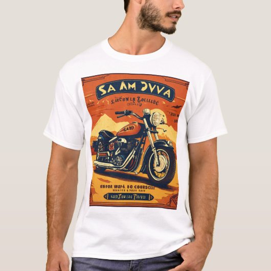 fietser t-shirt (Voorkant)