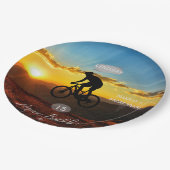 Fietser Verjaardagsfeestje Bord HAMbyWG (Gekanteld)