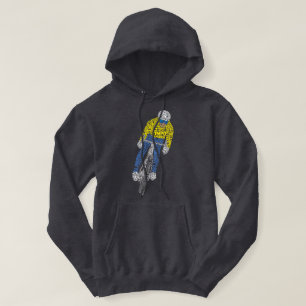 Fietser Word Art Fiets Hoodie