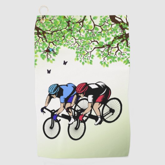 Fietserij Golfhanddoek (Voorkant)