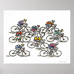 Fietserij Poster