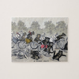 Fietserijdeksels Legpuzzel