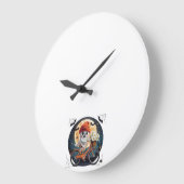 fietsgeest grote klok (Hoek)