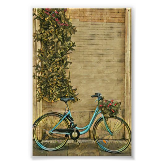 Fietsgeschenken voor haar foto afdruk (Voorkant)